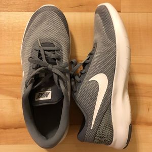 Nike flex! Slate, green-ish gray.